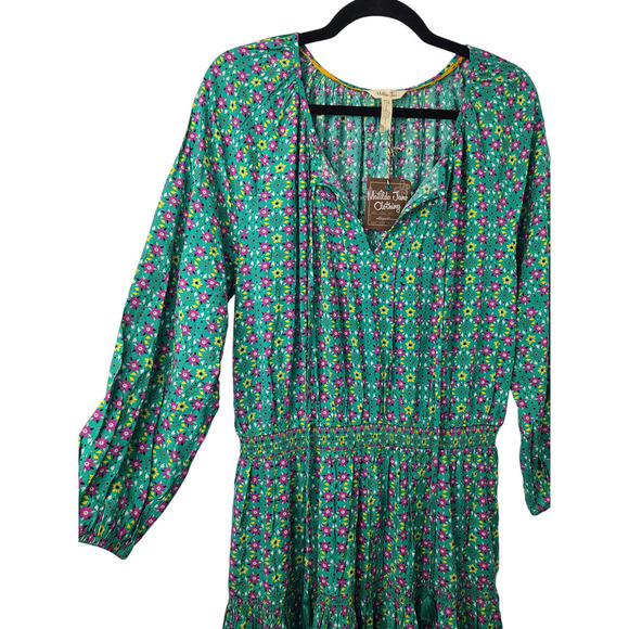 Matilda Jane Women's Brilliant Daydream Age of Aquarius Peasant Dress Large NWT - Picture 4 of 7